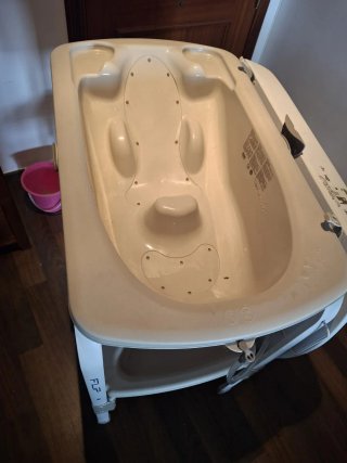 Bañera cambiador infantil