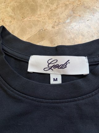 Fake Gods Camiseta Oversize Negra
