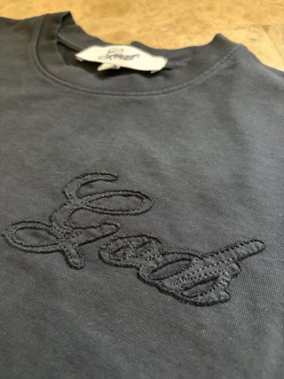 Fake Gods Camiseta Oversize Negra