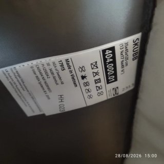 Organizador SKUBB 6 compartimentos gris