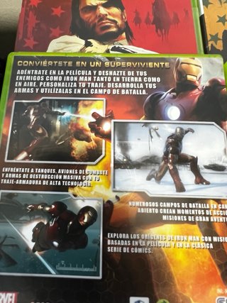Iron Man 1 y 2 Xbox 360 Pal España