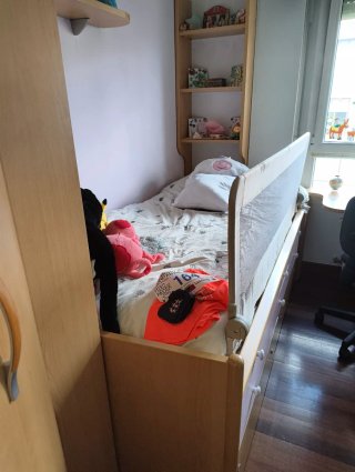 Armario, Cama y Escritorio Infantil