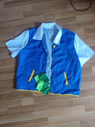 Disfraz Ash Ketchup Pokémon Adulto Talla Única