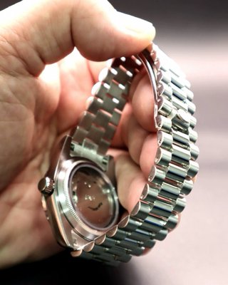 Reloj Auto Estilo Day-Date Presidente Turquesa