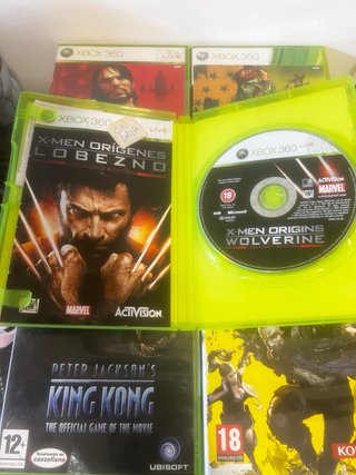 Lote de juegos xmen xbox 360 pal españa
