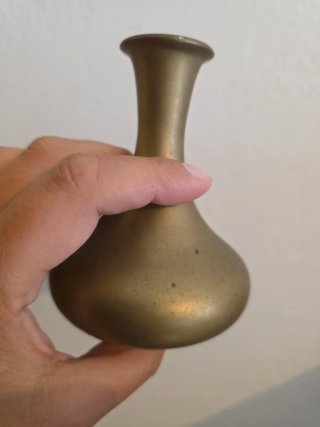 LAST PRICE Vaso piccolo in ottone dorato