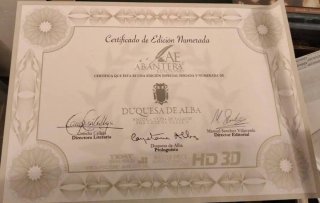 Colección Joyas Duquesa de Alba: 6 tomos + certif.
