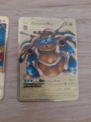 Cartas Pokémon Metalicas VMAX y GX