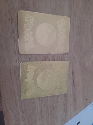 Cartas Pokémon Metalicas VMAX y GX