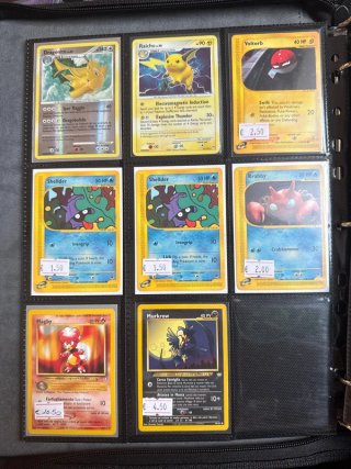 Lotto Carte Pokemon Vintage
