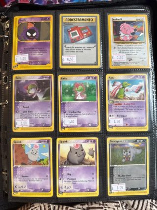Lotto Carte Pokemon Vintage