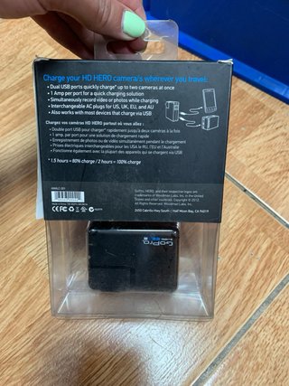 Cargador GoPro Wall Charger Internacional
