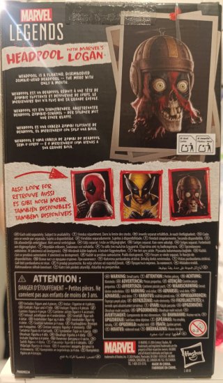 Figura Logan Wolverine Deadpool Marvel Legends Has