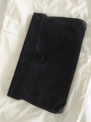 Bolso de mano Benetton napa negro