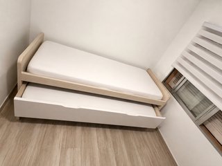 Cama nido con Cajones y pupitre a conjunto.