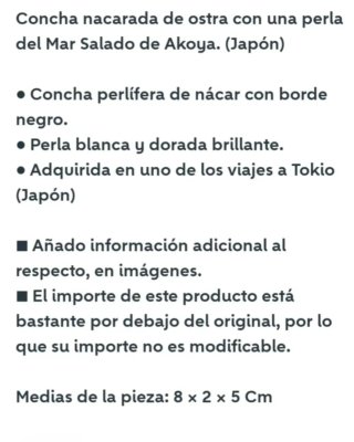Perla Akoya & Concha Nácar