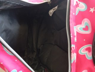 Mochila Totto Rosa Corazones