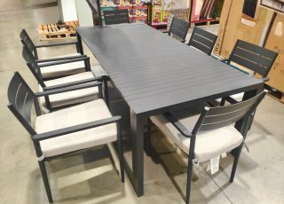 Set de patio Modelo Bari 9 piezas