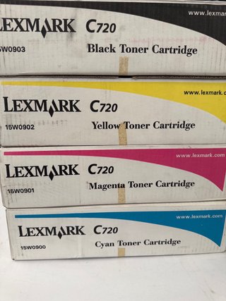 Lexmark C720 Cartuchos de Tóner
