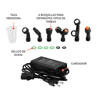 Pulverizador a Batería Dnipro-M 12S, Mochila, 12 L