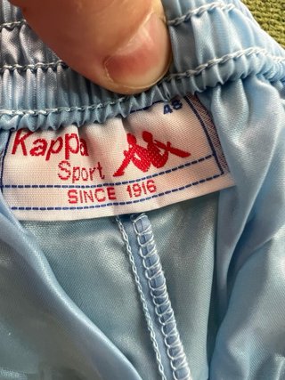 Pantalón chubasquero Kappa azul