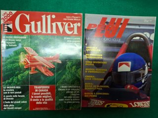Riviste anni patinate anni 90 Gulliver Carnet ecc.