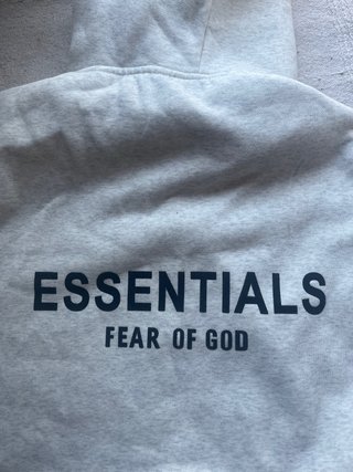 Moletom Essentials Fear of God Cinza