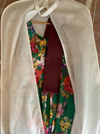 Vestido Etxart & Panno floral verde