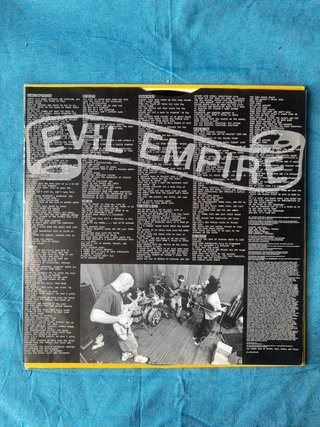 Vinilo Rage Against The Machine Evil Empire LP