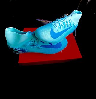 Zapatillas Nike Fútbol Azul/Turquesa