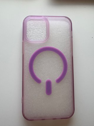 Custodia iPhone 12 Viola Magnetica