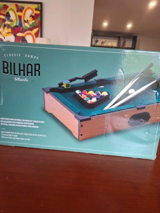 Mini Bilhar Clássico Zoko 6+ Anos