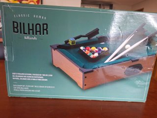 Mini Bilhar Clássico Zoko 6+ Anos