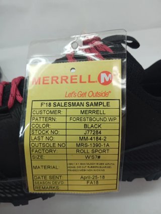 Merrell Forestbound WP Scarpe Trekking Nere