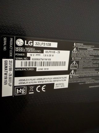 Televisor LG 32 pulgadas