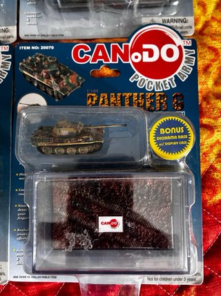 Lote 4 Tanques Panther Dragon Models can.do 1/144