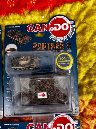 Lote 4 Tanques Panther Dragon Models can.do 1/144