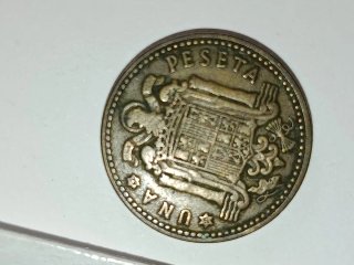 Monedas antiguas españolas 1 peseta