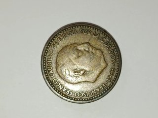 Monedas antiguas españolas 1 peseta