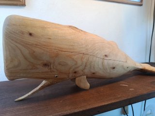 Ballena Cachalote Madera Ciprés