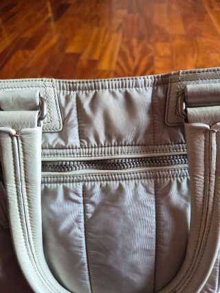 Borsa Prada Sport Nylon Beige Arancione Vintage