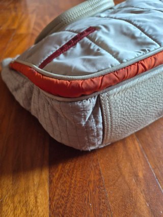 Borsa Prada Sport Nylon Beige Arancione Vintage