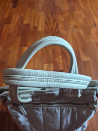 Borsa Prada Sport Nylon Beige Arancione Vintage