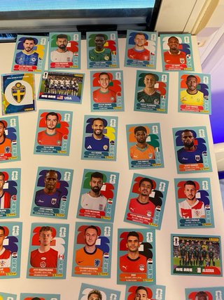 59 cromos negociables Mundial 2026