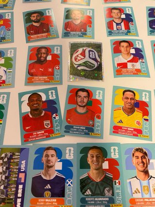 59 cromos negociables Mundial 2026