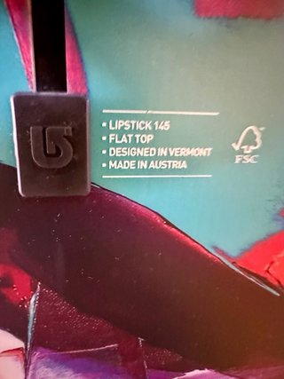 Snowboard Burton Mujer 145cm