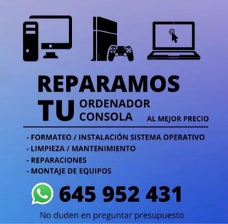 Servicio técnico Reparación consolas y ordenadores