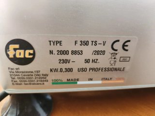 Affettatrice Professionale FAC F 350 TS-V