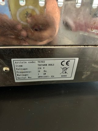 Tostador Casselin Hostelería 3 kW