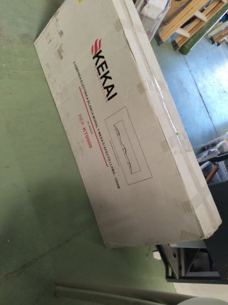 Kekai Chimenea Eléctrica de Pared Empotrable para Interior 1600W Alaska